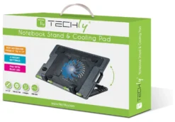 Base raffreddamento Techly ICOOL CP12TY ICOOL Black e Blue