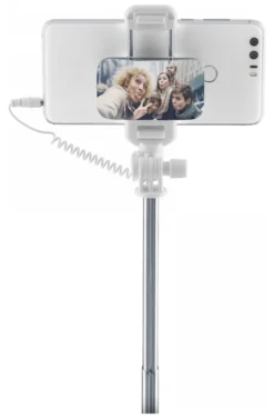 Bastone selfie Cellular Line SELFIESTICKVIEWK Total View White e Black