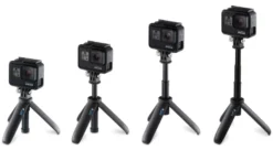 Bastone selfie Gopro AFTTM 001 SHORTY Mini asta di prolunga + treppied