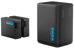 Batteria action cam Gopro AEDBD 201 EU Dual Battery with Charger Black