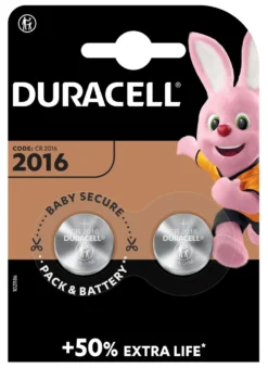 Batteria CR2016 Duracell DU20B2