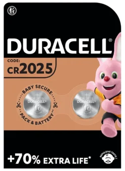 Batteria CR2025 Duracell DU21B2