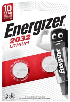 Batteria CR2032 Energizer 637986 LITHIUM