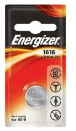 Batteria CR1616 Energizer LITHIUM