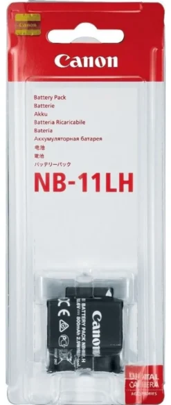 Batteria fotocamera Canon 9391B001 GENUINE NB 11LH Black