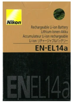 Batteria fotocamera Nikon 931809 EN EL14A Grey