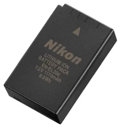Batteria fotocamera Nikon N10102 EN EL20A Black