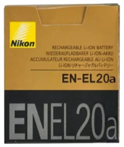 Batteria fotocamera Nikon N10102 EN EL20A Black