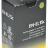 Batteria fotocamera Nikon VFB12802 EN EL15C Black
