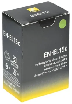 Batteria fotocamera Nikon VFB12802 EN EL15C Black