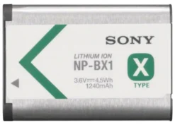 Batteria fotocamera Sony X TYPE NP BX1 Silver