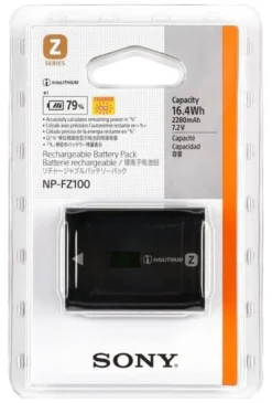 Batteria fotocamera Sony Z SERIES NP FZ100 Black