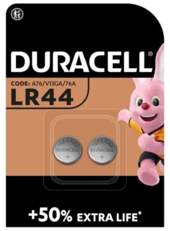 Batteria LR44 Duracell DU23