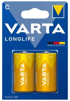 Batteria Mezza Torcia C Varta 04114 101 422 LONGLIFE