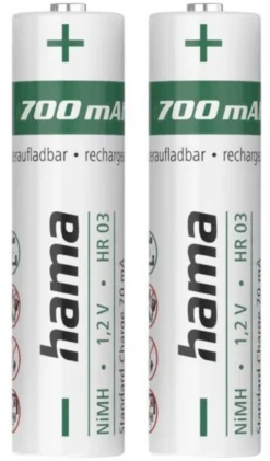 Batteria Ministilo AAA ricaricabile Hama 00223525
