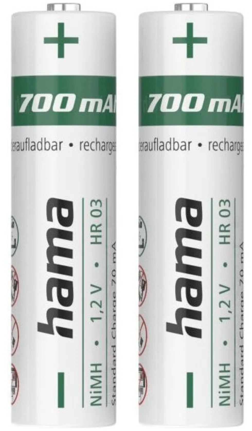 Batteria Ministilo AAA ricaricabile Hama 00223525