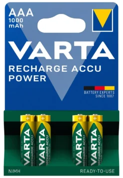 Batteria Ministilo AAA ricaricabile Varta 05703301404 RECHARGE ACCU PO