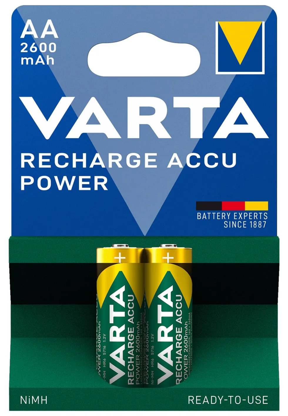 Batteria Stilo AA ricaricabile Energizer 535 416893 00 EXTREME