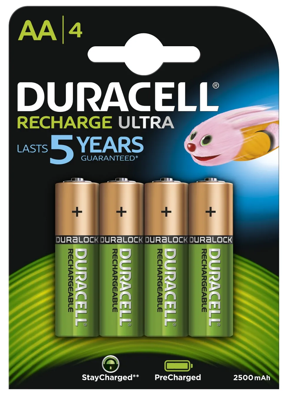 Batteria Stilo AA ricaricabile Duracell HR06 P RECHARGEABLE ULTRA