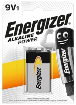 Batteria Transistor 9V Energizer ALKALINE POWER