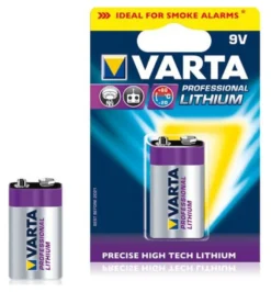 Batteria Transistor 9V Varta 06122 301 401 PROFESSIONAL LITHIUM