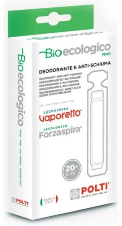 Battericida Polti PAEU0086 BIO ECOLOGICO per pulitori vapore (2x5ml)