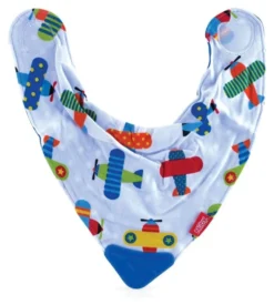 Bavaglino Nuby ID4290 bandana con massaggiagengive Assortito