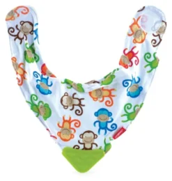 Bavaglino Nuby ID4290 bandana con massaggiagengive Assortito