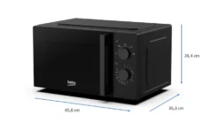 Beko Fm 20Lt 700W Timer 35Min Diam Piatto 25,5Cm Nero