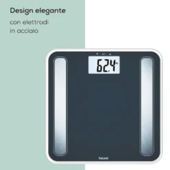 Beurer Bilancia Diagnostica Con Display Lcd Xl Retroilluminato 180Kg Max