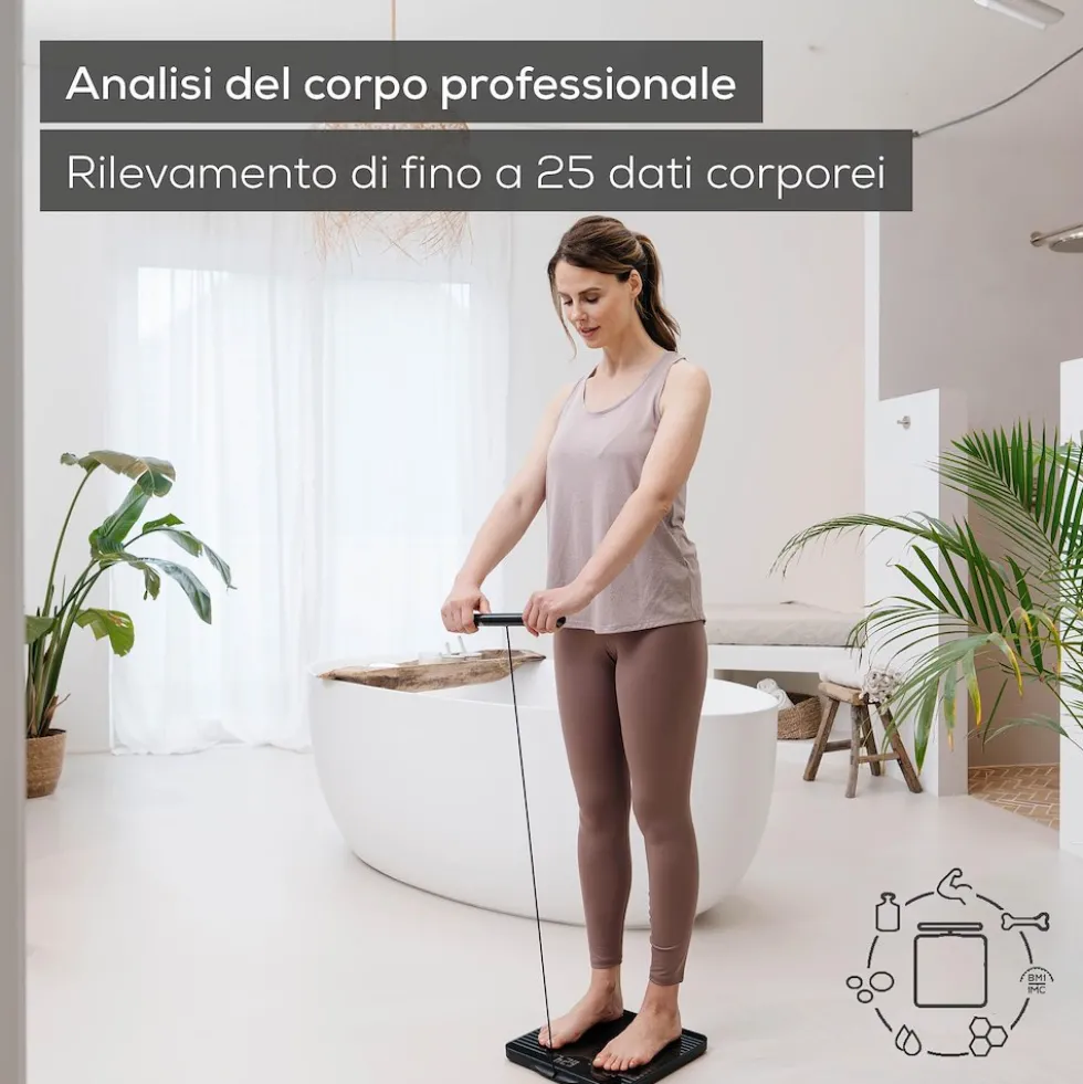 Beurer Pesapersone Elettr. Diagnostica Wifi Bluetooth Max 180Kg 8Utenti
