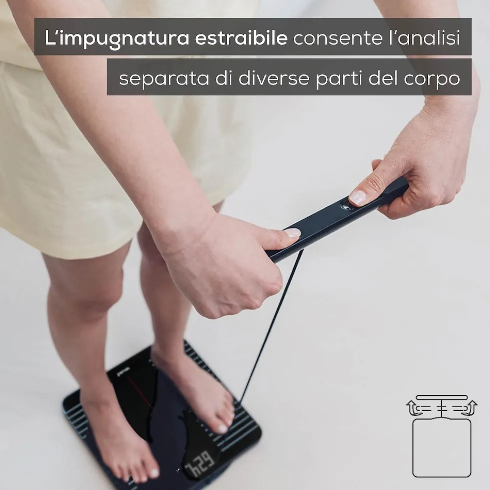 Beurer Pesapersone Elettr. Diagnostica Wifi Bluetooth Max 180Kg 8Utenti