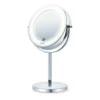 Beurer Specchio Cosmetico Cromo D13Cm 7Xluce Led