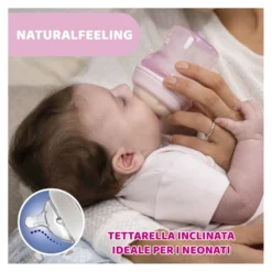 Biberon Chicco 813111 NATURAL FEELING Rosa