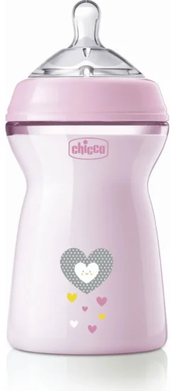 Biberon Chicco 81335 100 NATURAL FEELING Rosa