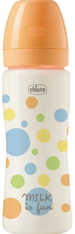 Biberon Chicco 00020245200000 PERFECT EASY flusso veloce Arancio