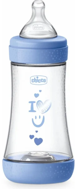 Biberon Chicco 00020223210000 PERFECT 5 flusso medio Azzurro