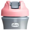 Bicchiere bimbo Chicco 0000692010000 Pop Up 2+ Rosa e Grigio
