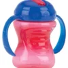Bicchiere bimbo Nuby ID10302 con cannuccia