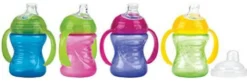 Bicchiere bimbo Nuby NV0404003 con manici Assortito