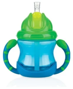 Bicchiere bimbo Nuby NV0404002 FLIP IT con cannuccia Assortito