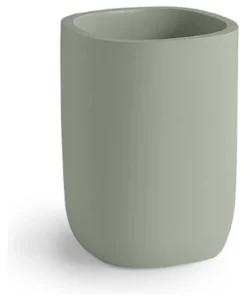 Bicchiere porta spazzolino Gedy YL9807 YLENIA Verde