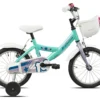 Bicicletta Legnano 26L9700DA BIMBA con rotelle Aquamarine e Lilac Glos