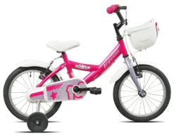 Bicicletta Legnano 26L9700D BIMBA con rotelle Fucsia e Lilac Glossy