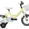 Bicicletta Legnano 26L9900DG BIMBA con rotelle Yellow Pink Matt