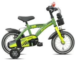 Bicicletta Legnano 26L9900V BIMBO con rotelle Green e Light Green Glos