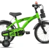 Bicicletta Legnano 26L9700V BIMBO con rotelle Green Black Glossy