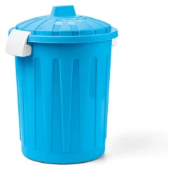 Bidoncino Veca BD001 0230MJ CBL BLIM coperchio a clip Blu