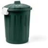 Bidoncino Veca BD001 0230MJ VBC BLIM coperchio a clip Verde bosco