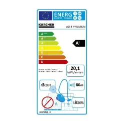 Bidone aspiraceneri Karcher 1 629 731 0 Ad 4 Premium Black e Yellow
